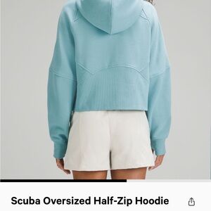 lululemon athletica Sky Blue Scuba Hoodie